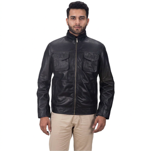 Premium Genuine <b>Leather</b> Winter Casual <b>Jackets</b> for <b>Men</b> Premium genuine <b>leather</b> winter <b>jacket</b> Winter casual <b>jackets</b> for unisex - Product Image 2