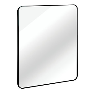 Black 30x36 Rectangular Bathroom Wall <b>Mirror</b> With Thin Frame For Modern Decor - Product Image 6