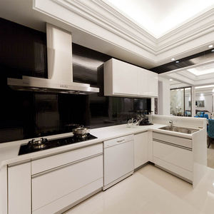 Armoires de cuisine modernes de luxe personnalisées Unite Armoires de cuisine personnalisées avec poignée Ensemble de meubles de cuisine design - Product Image 6