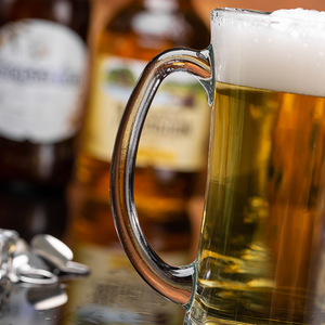 Venta al por mayor DELI 320ml 10,8 oz de gran capacidad de vidrio taza de cerveza con mango - Product Image 4