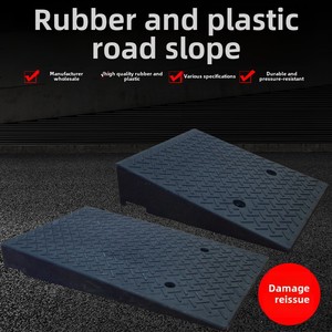 Rampe <span class=keywords><strong>de</strong></span> <span class=keywords><strong>seuil</strong></span> <span class=keywords><strong>de</strong></span> rampe <span class=keywords><strong>de</strong></span> bordure en plastique robuste pour fauteuil roulant, <span class=keywords><strong>voiture</strong></span>, RVs - Product Image 5