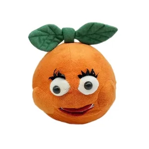 High quality hot selling products Orange Cute Simulation Plush Pillow plush toy
