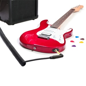 Cable de Bajo Eléctrico de Buena Calidad, Cable de <span class=keywords><strong>Guitarra</strong></span> Eléctrica de PU Elástico, Cable <span class=keywords><strong>para</strong></span> Caja de Sonido y Efector, 3 Metros - Product Image 4