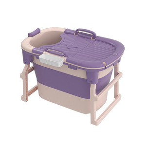 Baignoire pliable Nucle 30-39 gallons, rectangulaire, autoportante, avec hauteur réglable pour adultes - Product Image 1