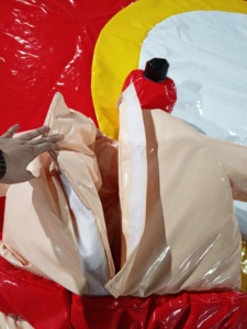 Jeux sportifs d'intérieur et d'extérieur avec combinaisons <span class=keywords><strong>de</strong></span> <span class=keywords><strong>sumo</strong></span> gonflables en PVC pour adultes ou enfants - Product Image 5