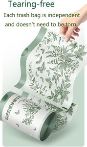 Bolsas de basura gruesas con cordón ajustable Huamaohengchun en tamaños personalizados, adecuadas para diversas ubicaciones del hogar, personalizables. - Product Image 3
