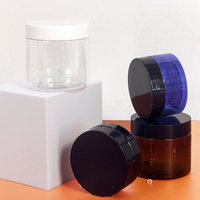 Prix d'usine – Contenants alimentaires vides personnalisables en PET transparent à large ouverture avec couvercle transparent pour noix et bonbons
