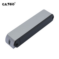 CANBO M-229G Sensor Fotoeléctrico Moderno de Techo y Exterior con Activación por Infrarrojos DC 12V/24V, Sensor de Haz y Luz de Seguridad