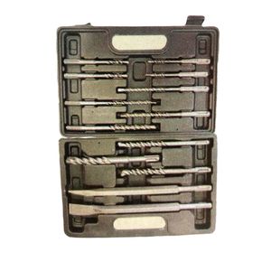 13 pezzi 5-16MM SDS Plus Set di punte per trapano a percussione elettrico e Set di scalpelli per calcestruzzo e muratura in scatola di plastica - Product Image 1