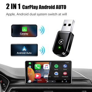 CarPlay อะแดปเตอร์ Android อัตโนมัติกล่อง Ai สำหรับ <span class=keywords><strong>iPhone</strong></span> แปลงระบบรถยนต์แบบมีสายการจับคู่อัตโนมัติแบบอัจฉริยะ BT - Product Image 2