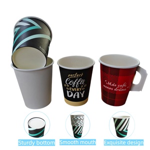 Gobelet en papier de 8 oz pour boissons chaudes, meilleur prix, gobelets en papier jetables - Product Image 2