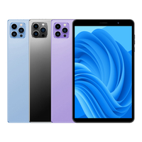 Tableta Tab14 de 8 Pulgadas con WIFI, MTK6762, 4GB, 64GB, 6000 mAh, 4G, Pantalla Táctil para Niños, Tableta Educativa Compatible con Doble SIM con Funda