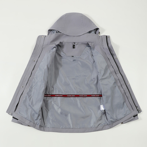 <span class=keywords><strong>Veste</strong></span> de travail en polaire d'extérieur, fabricant de vêtements, capuche amovible personnalisée, <span class=keywords><strong>veste</strong></span> d'hiver imperméable 3 en 1 pour hommes - Product Image 4