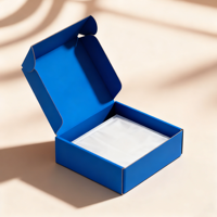 Boîte d'expédition en carton ondulé personnalisée et unique pour colis postaux, emballage de vêtements, colis d'expédition, boîte postale en carton ondulé pour cadeaux