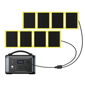 แผงโซลาร์เซลล์พับได้แบบพกพา 40 วัตต์ ผลิตจากซิลิคอนโมโนคริสตัลไลน์ กันน้ำระดับ IP65 สำหรับตั้งแคมป์ ใช้ในกรณีฉุกเฉิน มีพอร์ต USB ให้พลังงาน 20W/60W/100W - Product Image 3