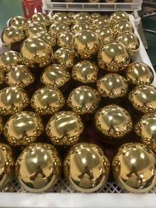 Sfera decorativa in ottone dorato in acciaio inossidabile per casa e giardino 100mm-1000mm - Product Image 4