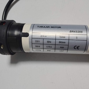 <span class=keywords><strong>Moteur</strong></span> tubulaire AC Brill BR45S-20N/15R 45 mm 20 N.m avec garantie de 3 ans, design moderne pour stores enrouleurs/volets de salle de bain et appartement - Product Image 2