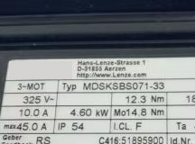 มอเตอร์ L MDSKSBS071-33 เซอร์โวมอเตอร์ L MDSKSBS071-33 มอเตอร์ MDSKSBS071-33 - Product Image 2