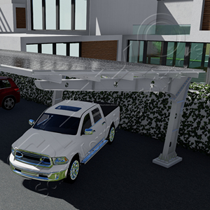 ระบบติดตั้งพลังงานแสงอาทิตย์รถยนต์พลังงานแสงอาทิตย์ - Product Image 1