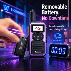 XUNLIBAO D8 Mini 4G LTE PoC Walkie Talkie con Batería Extraíble, 6 Colores, Envío Rápido, Sin Tarifa de Plataforma, Tipo-C para Negocios - Product Image 4