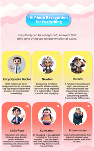 กล้อง AI อัจฉริยะสำหรับเด็ก พร้อมเครื่องพิมพ์ความร้อน สำหรับถ่ายภาพ ตอบคำถาม สร้างเรื่องราว และเป็นผู้ช่วย<span class=keywords><strong>สอน</strong></span>สำหรับเด็กเล็ก - Product Image 3