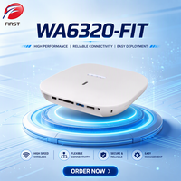 WA6320-FIT Wi-Fi 6 802.11ax 1.775Gbps Wireless AP Gigabit PoE RJ45 Port Titik Akses Nirkabel Dalam Ruangan untuk Hotel Kantor Kampus Node