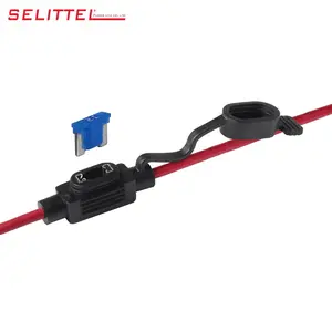 SL-709AT (SL-211) in-line water-proof LP low profile ATT mini automotive car Auto blade fuse holder Made by SELITTEL