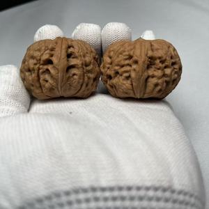 Pinggu Yuanbao, objet de collection haut de gamme en noyer, artisanat écologique fait main, en forme de <span class=keywords><strong>lingot</strong></span> d'or - Product Image 4