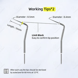 Système d'obturation dentaire sans fil à alimentation électrique avec 2 embouts Endo stylo chauffant pour le nettoyage et le remplissage des dents - Product Image 3
