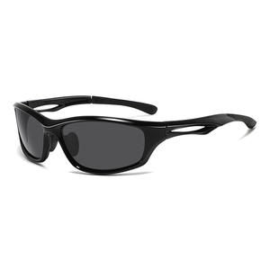 Lunettes de soleil pour sports de plein air, monture noire, polarisées, protection UV400, pour le cyclisme, la pêche, la conduite, type 3, lentille TAC P513 - Product Image 1