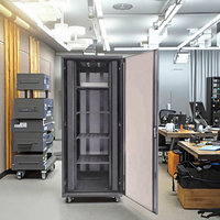Armoire réseau 40U 19 pouces d'occasion de haute qualité à prix économique, coffret de serveur 42U en acier SPCC