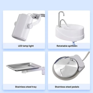 Hot Sale Portable <strong>Dental</strong> <strong>Chair</strong> <strong>Unit</strong> Metal Folding <strong>Chair</strong> Clinic Equipment <strong>Dental</strong> <strong>Chair</strong> - Product Image 4