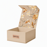 Boîte cadeau rigide à double porte magnétique personnalisée, emballage découpé avec dorure à chaud et gaufrage UV pour échantillon gratuit de cosmétiques et suppléments