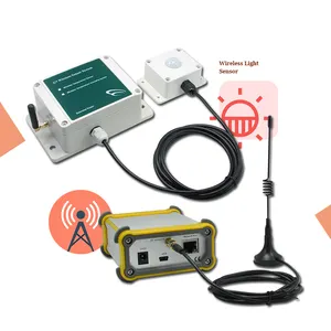 Zigbee sensor de luz externo sem fio, alimentado por bateria, zigbee, sensor de luz, para monitoramento do equipamento industrial remoto