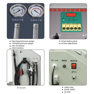 Echangeur d'huile de frein Intelligent automobile, <span class=keywords><strong>machine</strong></span> de remplissage électrique et pneumatique à purge de liquide de frein - Product Image 2