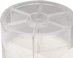 Contenedores de Almacenamiento de Alimentos Secos con Rotación de 360 Grados para Cocina Comercial, Dispensador de Cereales Multigrano con Tapas - Product Image 5