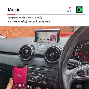 Azton nhà máy màn hình trang bị thêm wifi không dây Android Auto Apple Carplay Airplay giao diện Video cho Audi A1 8x <span class=keywords><strong>Q3</strong></span> 2012 để 2017 - Product Image 3