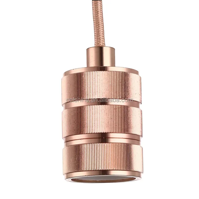 Vintage Pendant Lamp Holder Light Bulb Socket E27 Metal Lampholder