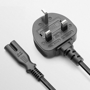 Kebaolong UK 3 prong máy tính xách tay máy tính xách tay cáp điện cung cấp điện Adapter Dây cáp cho Bộ sạc Adapter Cáp - Product Image 1
