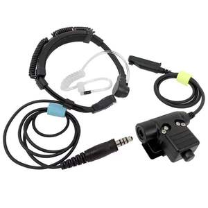Micrófono de walkie-talkie U94 PTT, auricular táctico de <span class=keywords><strong>Radio</strong></span> Nato para BF-A58 Baofeng UV-9R Plus GT-3WP UV-XR - Product Image 4