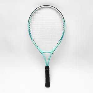 Factory Price Custom Light Weight 190g 35lbs 21 Inch Aluminum Tennis Racket Racquet For Juniors