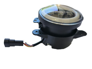 Đèn pha Halo 12V với đèn sương mù Angel Eye dạng tấm rồng (bao gồm bóng đèn H11), tương thích với xe Jeep Wrangler - Product Image 3