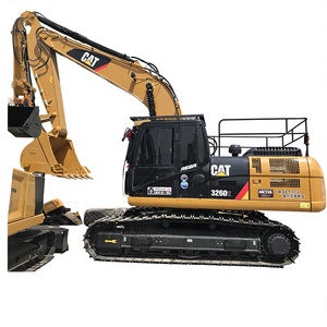 Excavadora de cadenas 326D2 usada con cucharón de 1.0m, bomba hidráulica, motor Cummins, potencia de 400 kW, peso operativo de 38 toneladas, año 2020 - Product Image 1