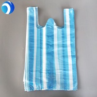 Hdpe Food T-Shirt Tas Pla Pbat Supermarkt Vest Winkelen Groenten Fruit Pakket Kleurendruk Maatwerk
