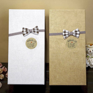 Etichette Adesive Fatte a Mano con Amore 3,7cm Adesivi Regalo Sigilli Rotondi in Carta Kraft - Product Image 4