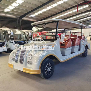 Usine apparence classique voiture rétro voiture classique conduite électrique de haute qualité pour visite de la ville - Product Image 1