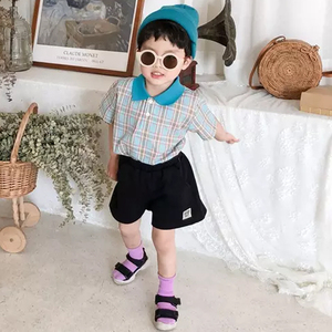 Shorts en coton personnalisables de haute qualité pour enfants, shorts d'été pour garçons de 1 à 6 ans, pantalons courts pour tout-petits - Product Image 1