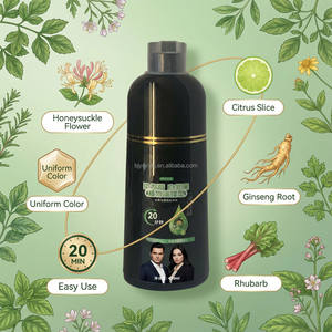 Champú Tinte <span class=keywords><strong>para</strong></span> el <span class=keywords><strong>Cabello</strong></span> Botanical de 20 Minutos <span class=keywords><strong>para</strong></span> <span class=keywords><strong>Cabello</strong></span> Grueso y <span class=keywords><strong>Deshidratado</strong></span>, Tinte <span class=keywords><strong>para</strong></span> el <span class=keywords><strong>Cabello</strong></span> 3 en 1 con Fórmula Suave |   Hecho a medida | ODM OEM - Product Image 4