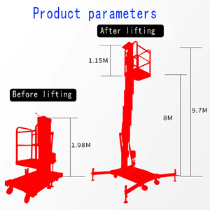 MIDE高品质升降器遥控建筑升降机出售 - Product Image 6