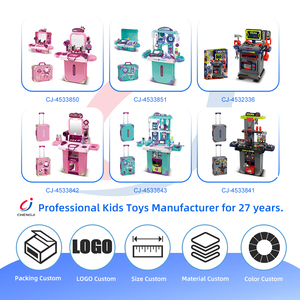 Jouets éducatifs Chengji Diy Montessori pour jeux de rôle, jouets en plastique assemblés, perceuse électrique, atelier de réparation d'ingénierie - Product Image 4